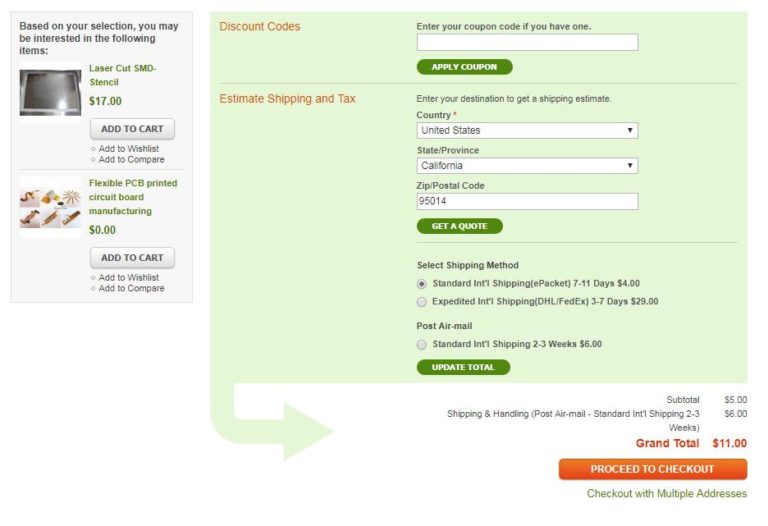 Order step 3